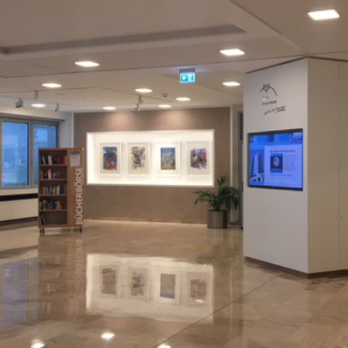 Kreishaus Paderborn Innenarchitektur helle freude